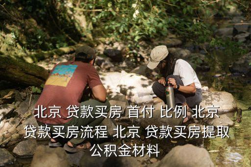 北京混合貸款首付比例是多少,北京買房混合貸款首付比例