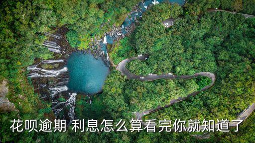 花唄逾期 利息怎么算看完你就知道了
