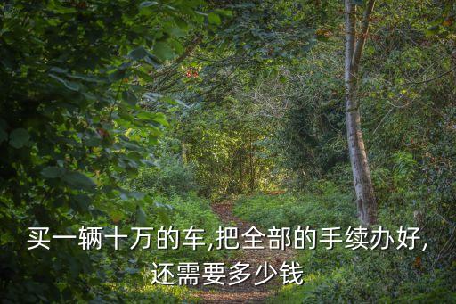 貸款10萬買車手續(xù)費多少錢,買車貸款無息無手續(xù)費有問題嗎