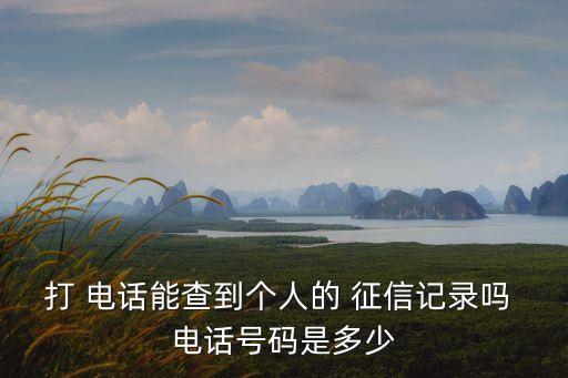 鎮(zhèn)江人民銀行征信中心電話多少,人民銀行征信處電話