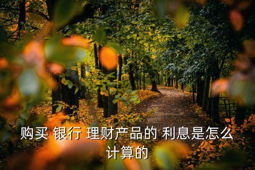 銀行買理財(cái)多少利息,買銀行理財(cái)虧損了怎么追回