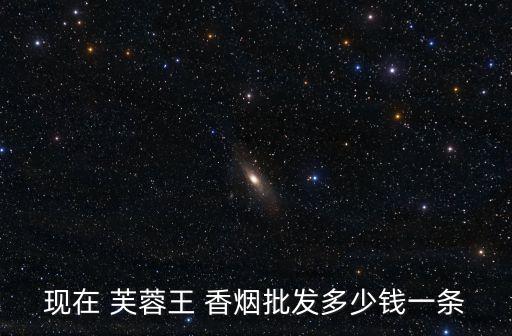 現(xiàn)在 芙蓉王 香煙批發(fā)多少錢一條