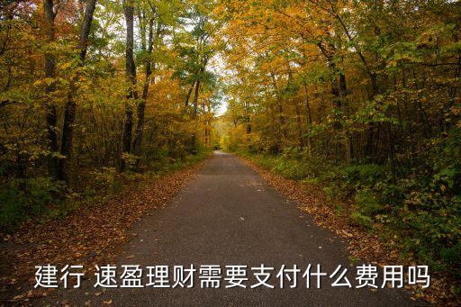 建行速盈買多少