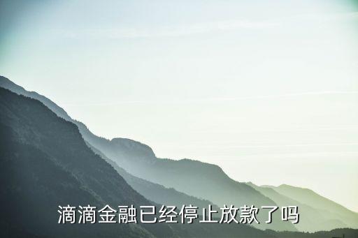 滴滴貸額度是多少錢(qián)啊,滴滴金融第一次額度是多少