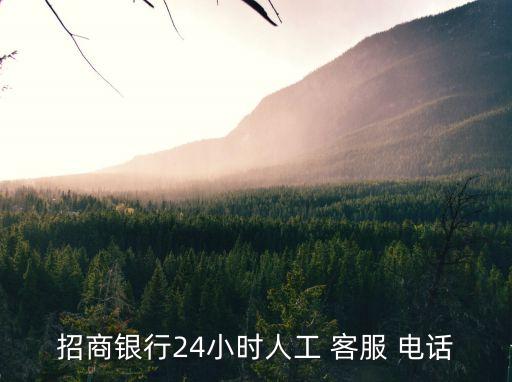 招商銀行24小時(shí)人工 客服 電話