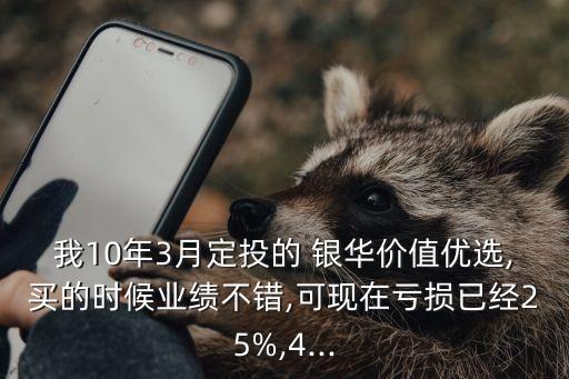 銀華優(yōu)選基金凈值多少,519001銀華優(yōu)選基金凈值查詢