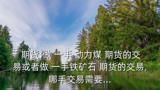 期貨動(dòng)力煤一手多少,動(dòng)力煤期貨實(shí)時(shí)行情走勢(shì)圖