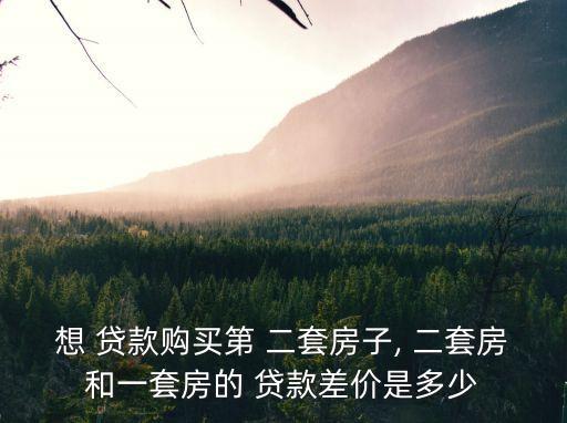 二套貸款費用是多少