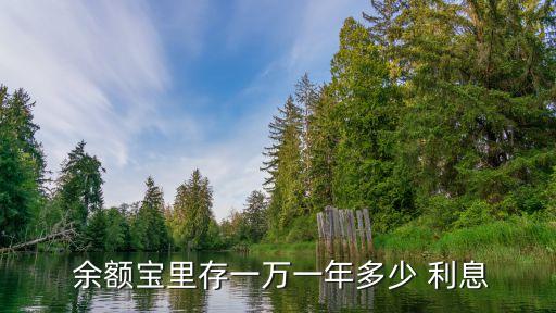  余額寶里存一萬一年多少 利息