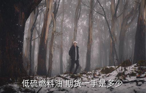 買50噸燃油期貨多少元