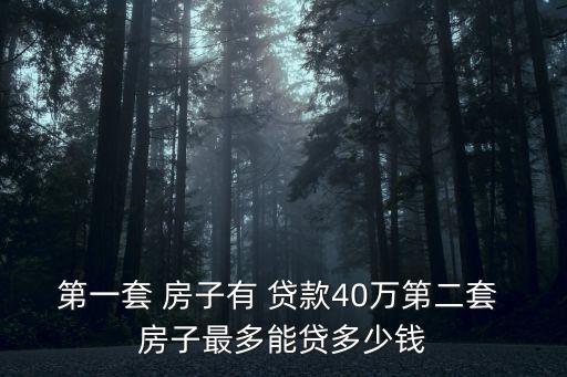 買房子貸款能帶多少錢