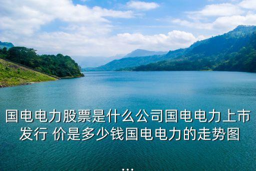 國電電力股票是什么公司國電電力上市 發(fā)行 價是多少錢國電電力的走勢圖...