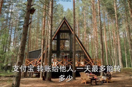 支付寶轉(zhuǎn)賬上限多少