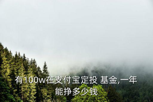 買100萬基金能賺多少,100萬買什么基金比較好