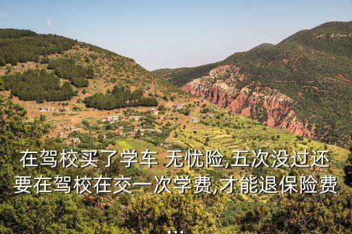 駕考無憂險賠多少錢,平安駕考無憂險下架了嗎