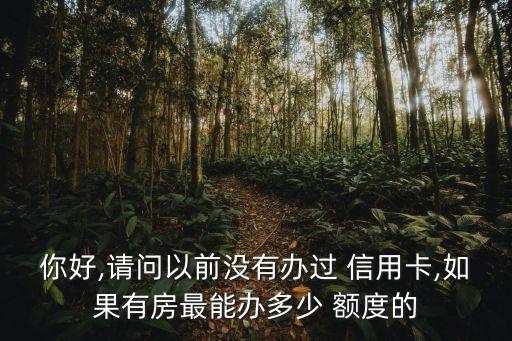 沒用過信用卡的可以辦多少額度,信用卡沒用過一次可以付多少