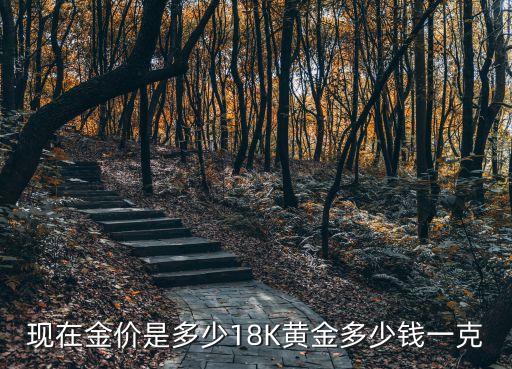 18k金賣多少錢一克