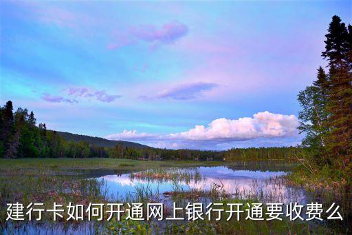 建行卡如何開通網(wǎng)上銀行開通要收費(fèi)么