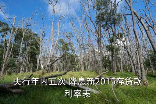 2015年降息房貸少多少