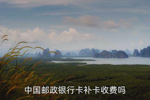 中國郵政銀行卡補卡收費嗎