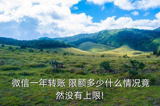 各大銀行微信限額是多少錢