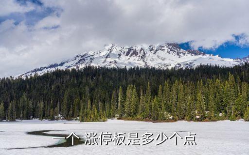 一個 漲停板是多少個點