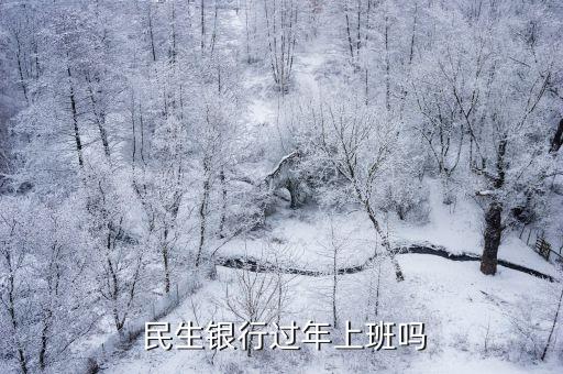  民生銀行過年上班嗎