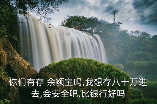 你們有存 余額寶嗎,我想存八十萬進(jìn)去,會安全吧,比銀行好嗎