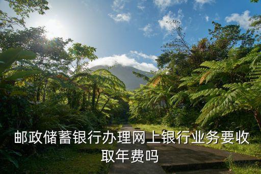  郵政儲(chǔ)蓄銀行辦理網(wǎng)上銀行業(yè)務(wù)要收取年費(fèi)嗎