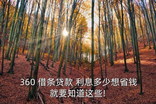 360借條利息比銀行高多少