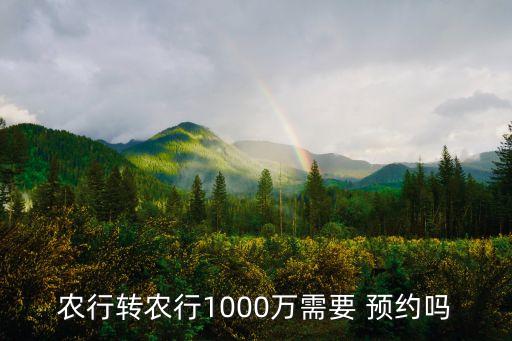 農業(yè)銀行多少錢要預約嗎
