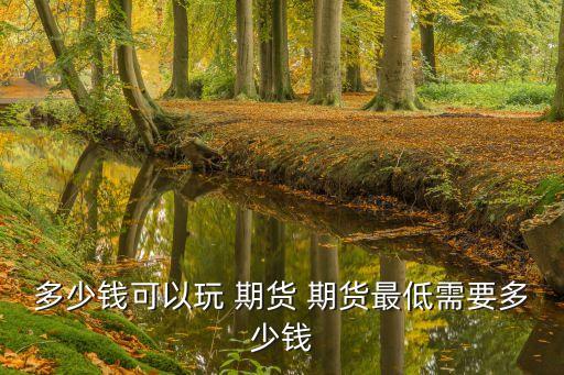 多少錢可以玩 期貨 期貨最低需要多少錢