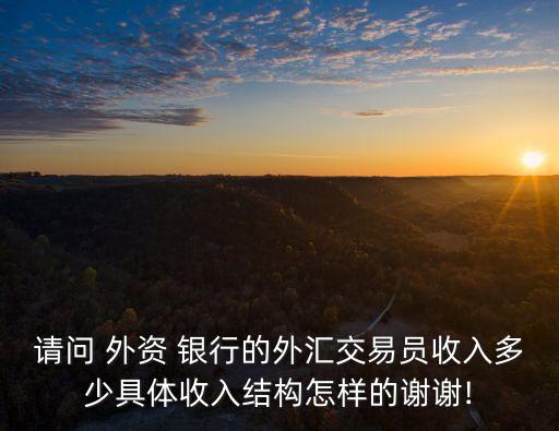 外資銀行工資一般多少,上海的外資銀行工資高嗎
