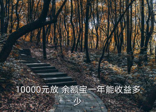 10000元放 余額寶一年能收益多少