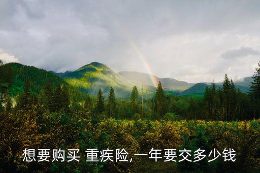 重疾一般保多少錢,重疾保到多少歲比較好