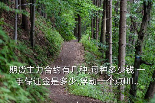 期指一手多少錢,一手期貨需要多少錢