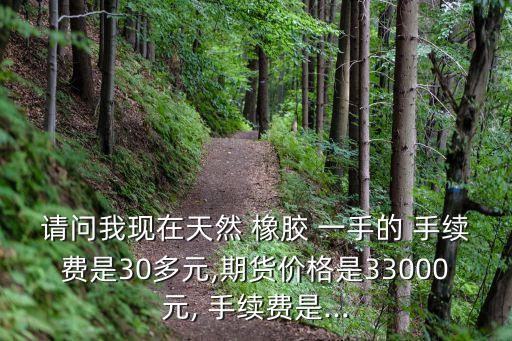 橡膠一手手續(xù)費(fèi)多少錢,一手橡膠保證金多少錢