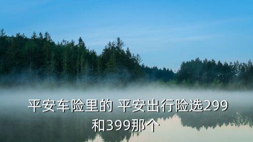 平安車(chē)主險(xiǎn)保障是多少錢(qián)