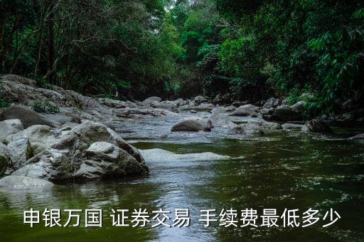 宏源證券手續(xù)費(fèi)是多少,申萬(wàn)宏源證券手續(xù)費(fèi)信息在哪看