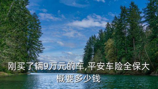 剛買了輛9萬(wàn)元的車,平安車險(xiǎn)全保大概要多少錢