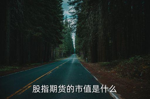 股指期貨的市值是什么
