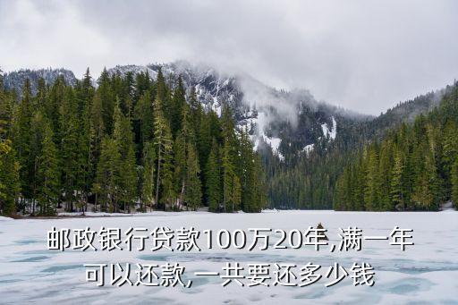 100萬(wàn)供20年月供多少,等額本金100萬(wàn)20年月供