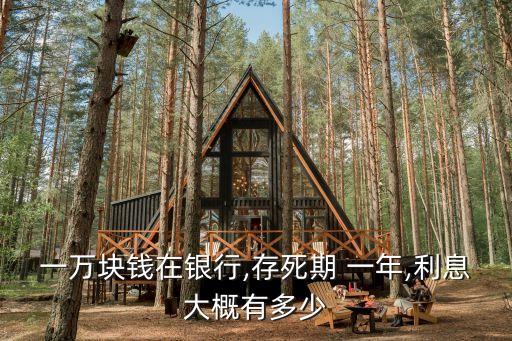 一萬塊錢在銀行,存死期 一年,利息大概有多少