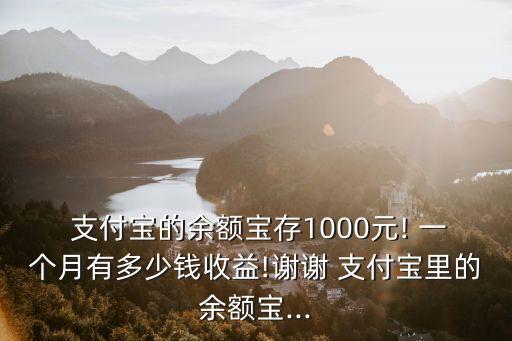 支付寶上有多少錢一個(gè)月