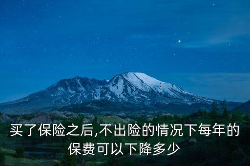車險(xiǎn)每年減多少,車險(xiǎn)費(fèi)用每年降低多少