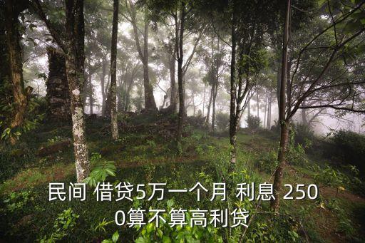 借貸2500利息是多少,個(gè)人借貸利息多少合法