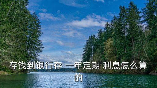存錢到銀行存 一年定期 利息怎么算的