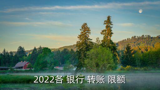 各大銀行轉(zhuǎn)賬限額是多少錢