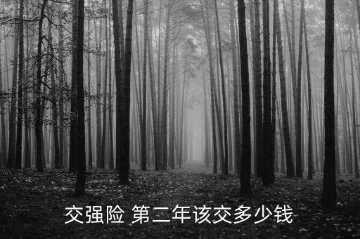 出強(qiáng)險(xiǎn)第二年多交多少