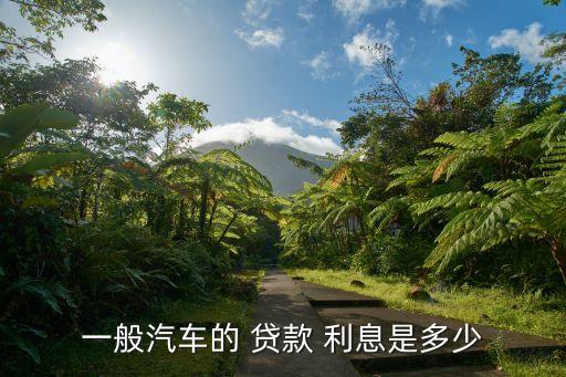 銀行押車貸款多少利息,押車貸款一萬(wàn)利息一般多少